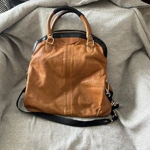 Be&D cognac/black bag. In perfect condition!